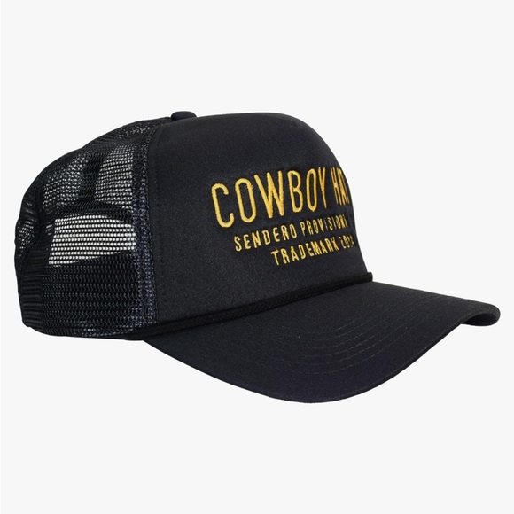 Sendero Provisions Co. “Cowboy Hat” Embroidered Logo Trucker Cap - Picture 3 of 9
